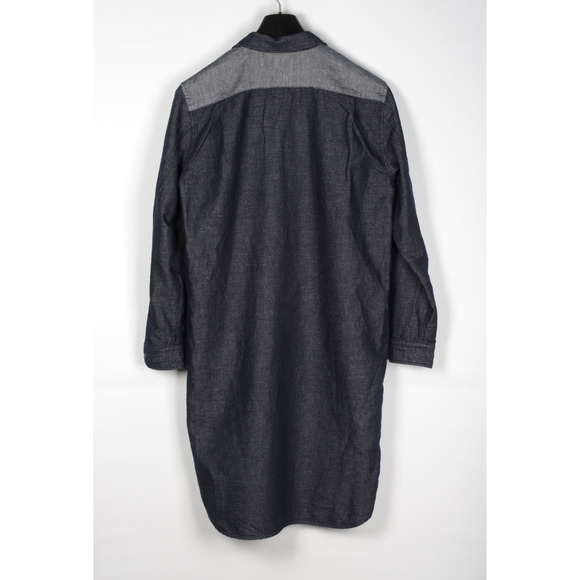 GAP Denim 2 Tones Tunic Dress Size L - Picture 3 of 5